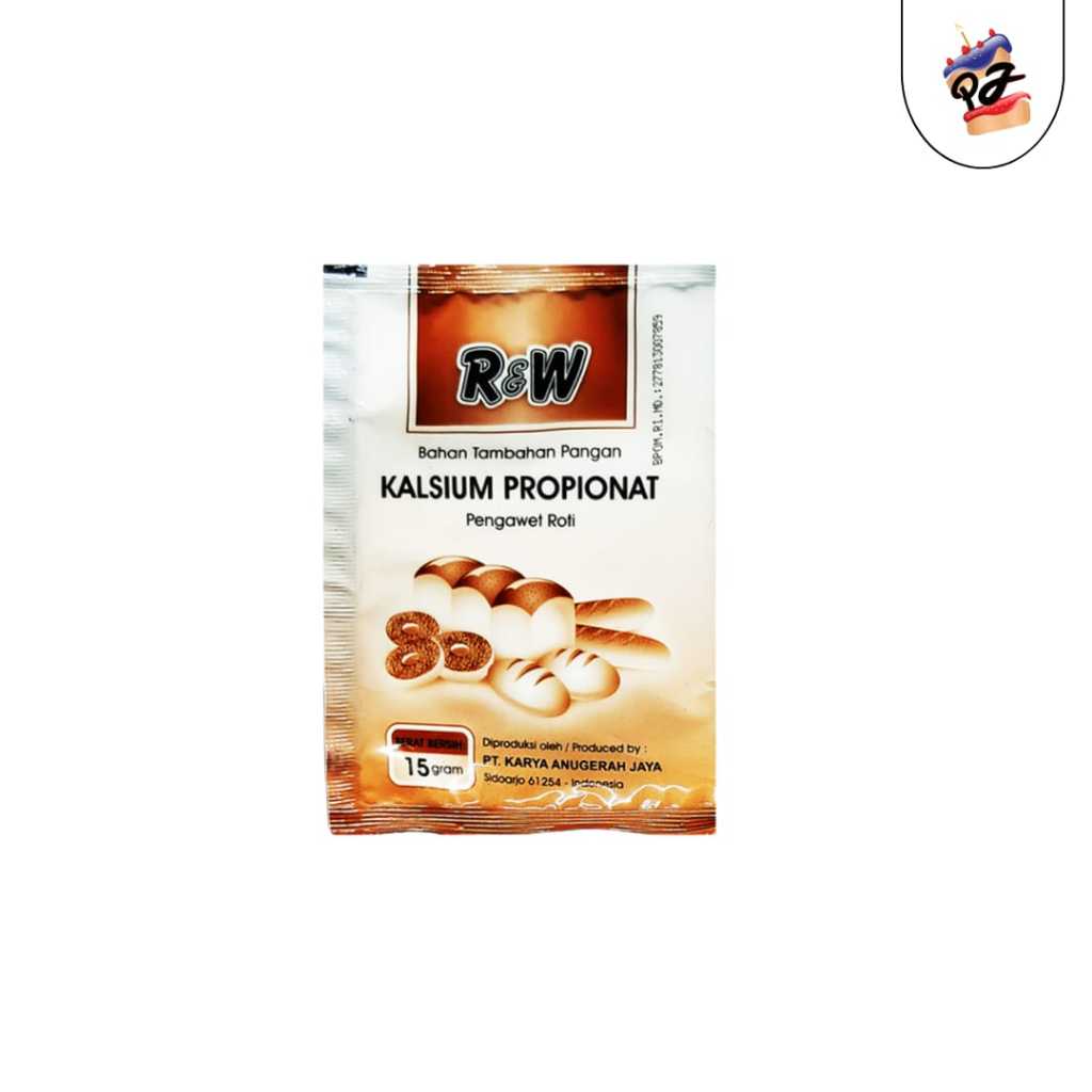 

PENGAWET ROTI RW KALSIUM PROPIONAT 15 GR