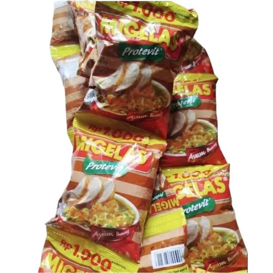 

Migelas Mie Gelas Ayam Bawang Renceng isi 10 pcs