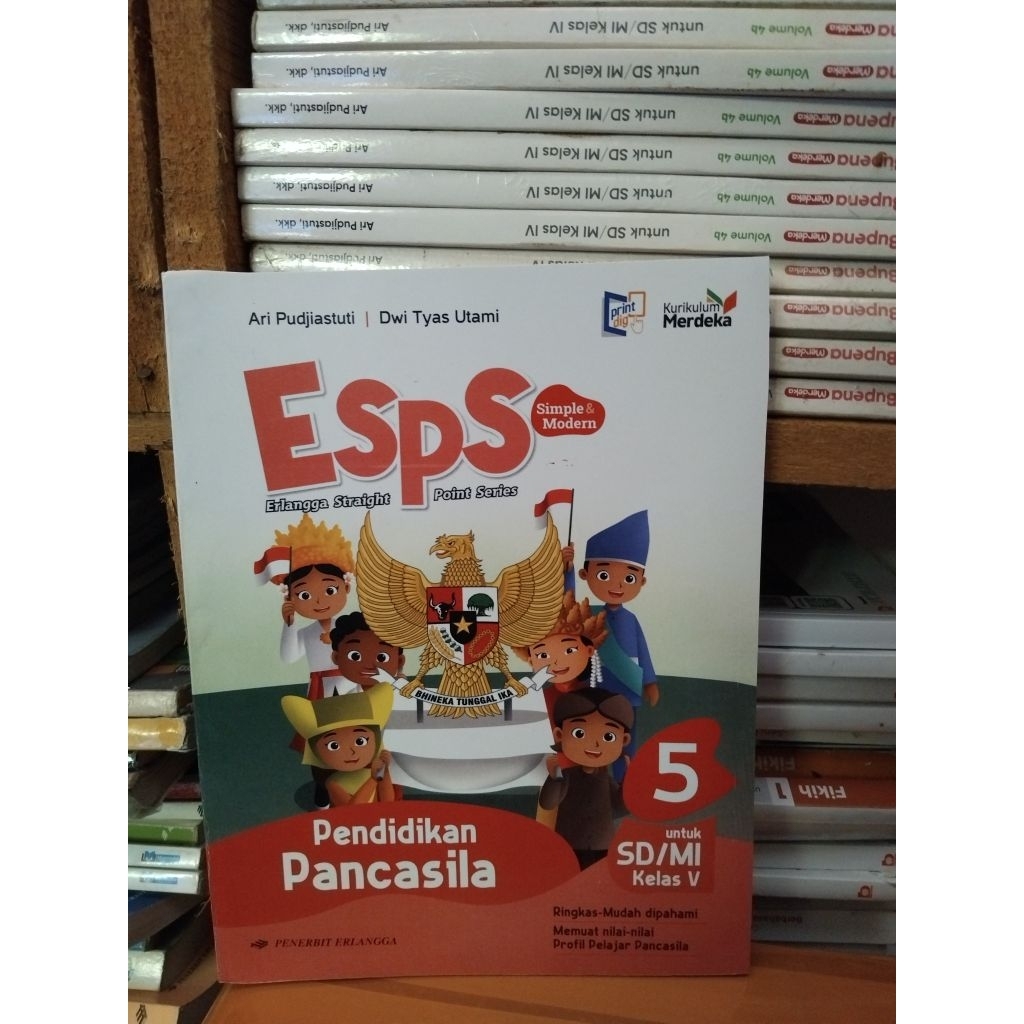 ESPS PPKN SD KELAS 5 ORI BEKAS