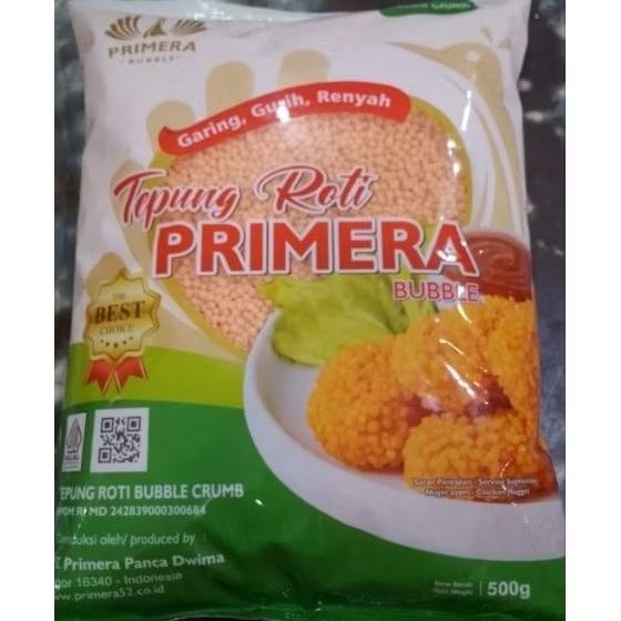 

Primera panko tepung roti bubble 500 g
