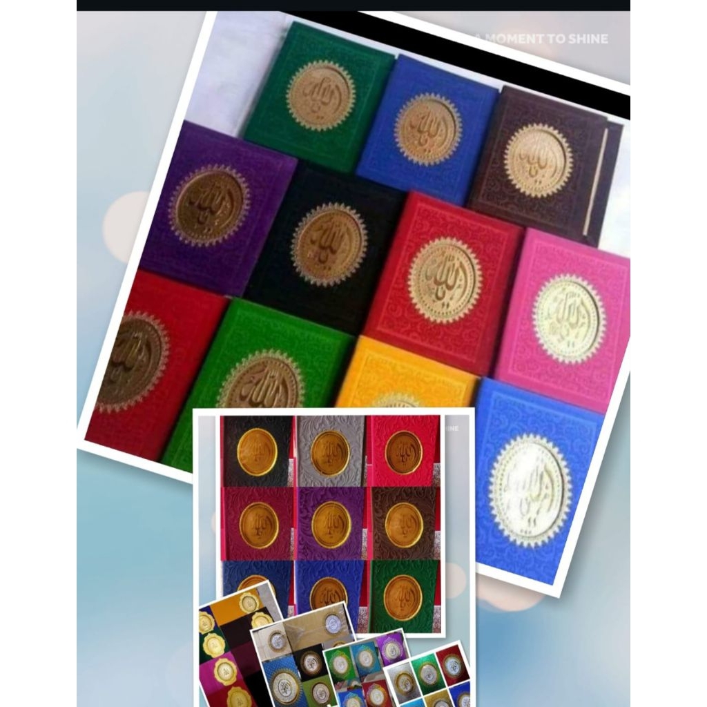 Hard Cover bludru Yasin dan Majmu syarif