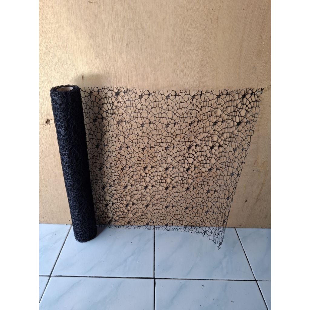 kain tile jaring spider/flower mesh korean spider/kain tile bahan wrapping