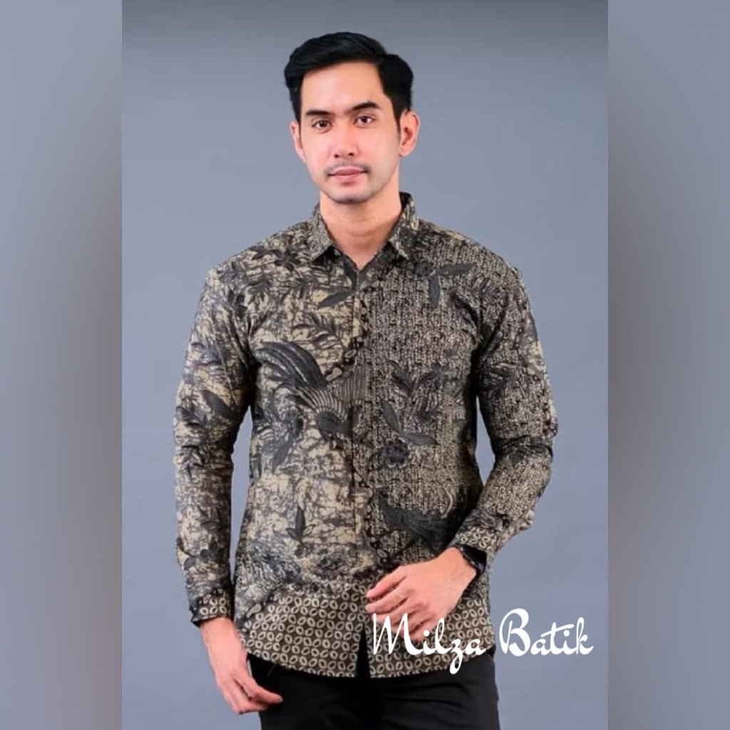 Baju Batik Pria Hadiah Kado Pacar Cowok Terbaru Pernikahan Kmjan Fashion Bapak2 Lamaran Laki Dewasa 