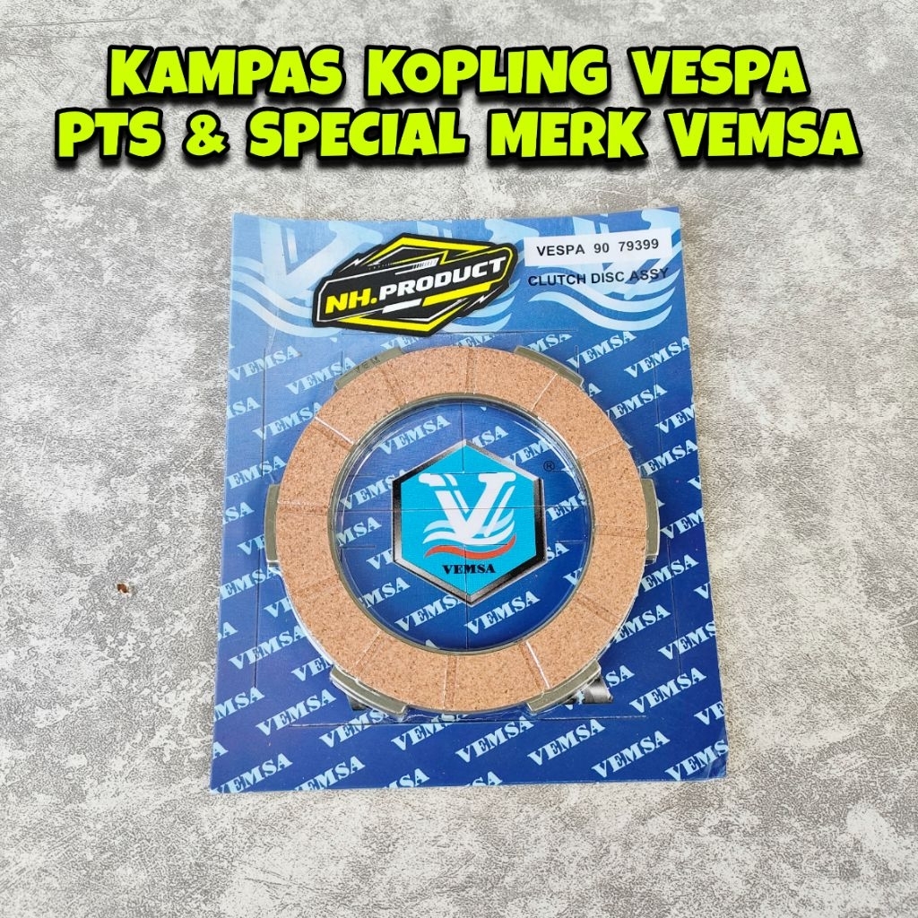 Kampas Kopling Vespa PTS Special Smallframe