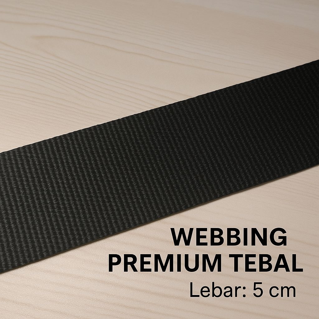 Webing premium tebal 3cm dan 5cm