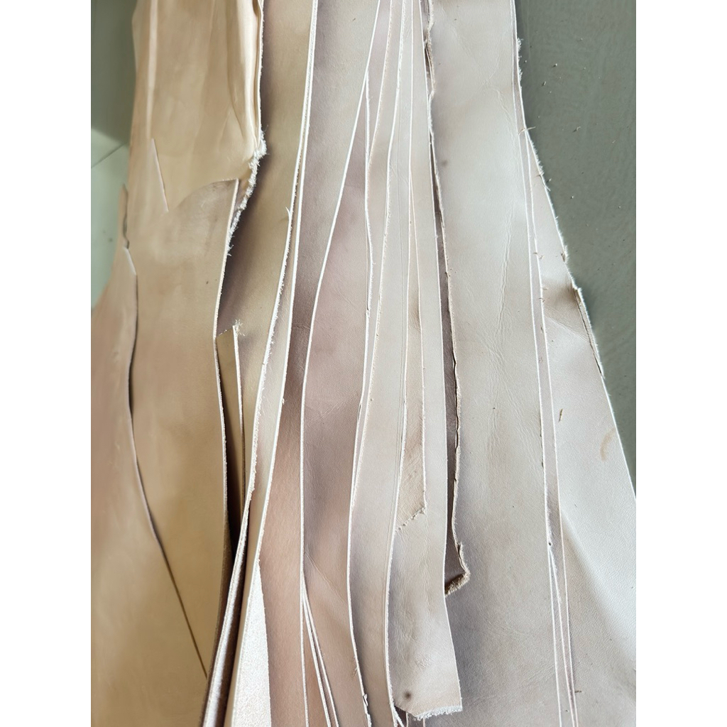 Kulit Sapi Vegtan Nabati Tebal 1,2mm Sampai 1,4mm Grade AB