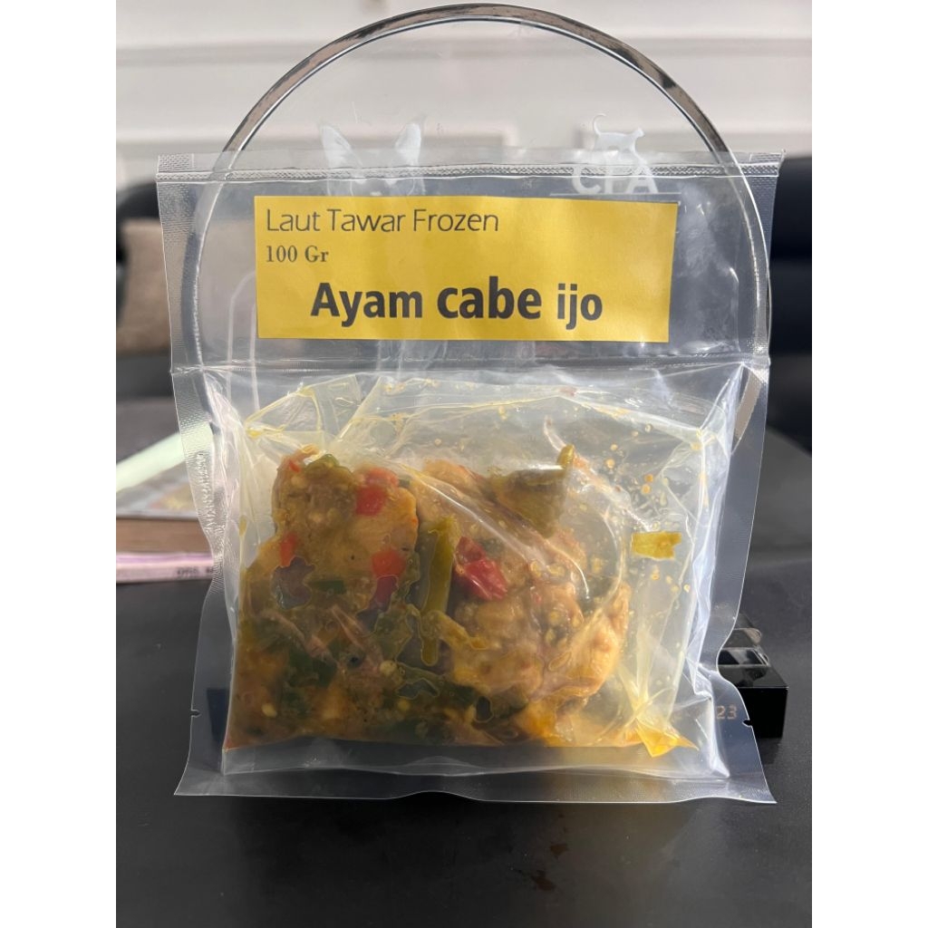 

Frozen ayam cabe ijo