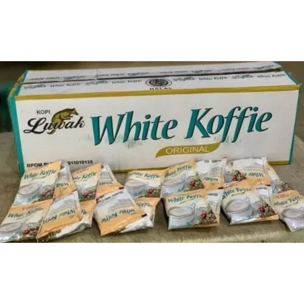 

Luwak White Koffie Kopi Sachet 20gr Karton