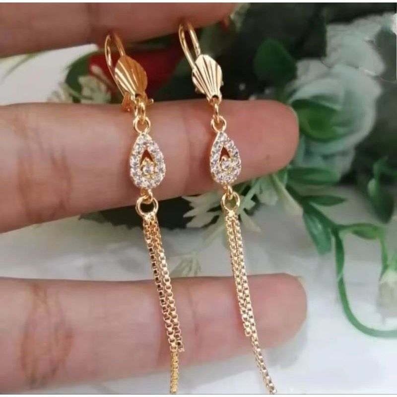 Anting Desy Jurai Panjang / Anting Panjang Wanita