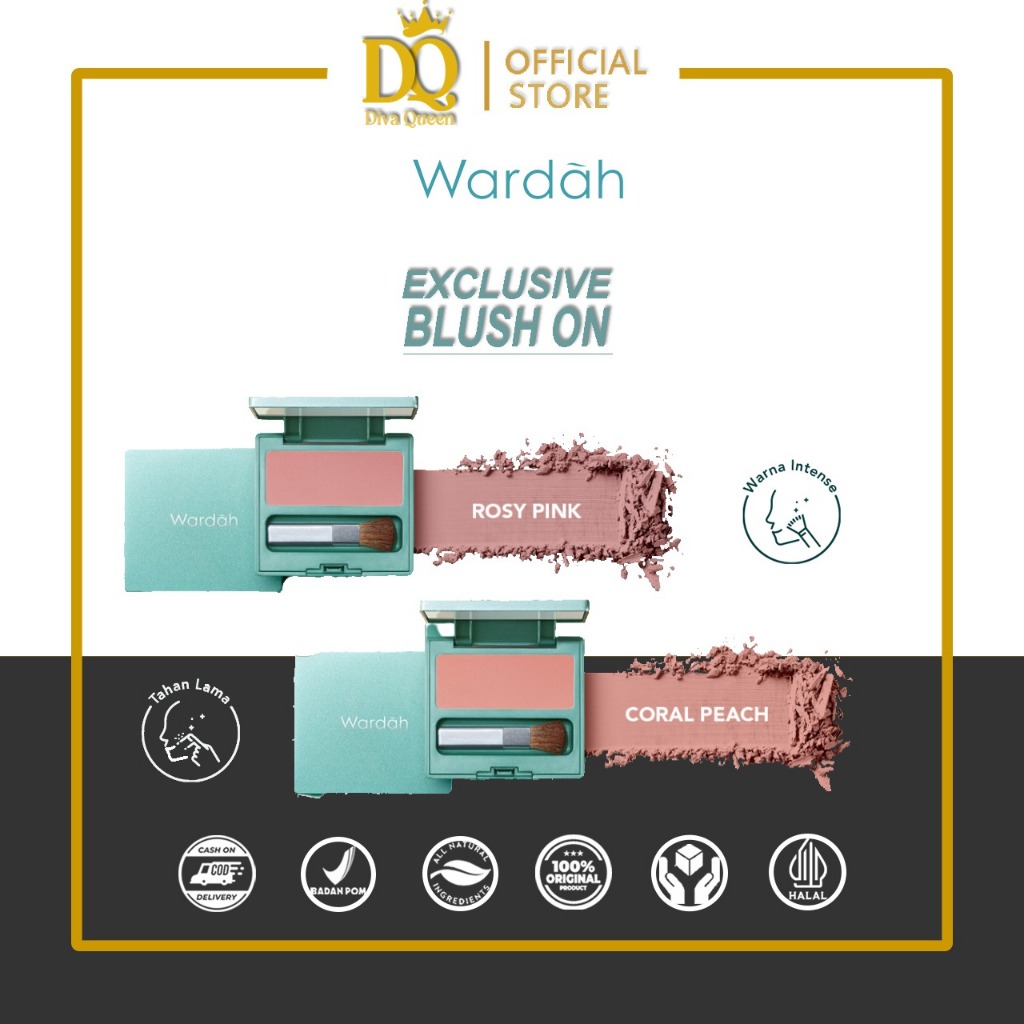 WARDAH Exclusive Blush On / Blush On Wardah