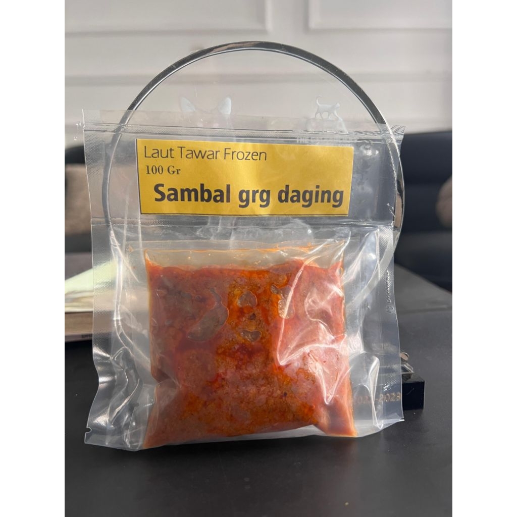 

Frozen sambal goreng daging