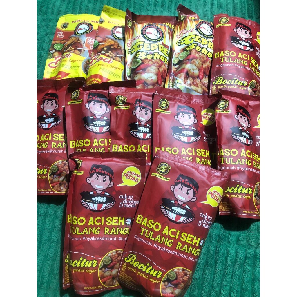 

Baso Aci Sehot/Baso Aci Tulang Rangu/Baso Aci Geprek Sehot