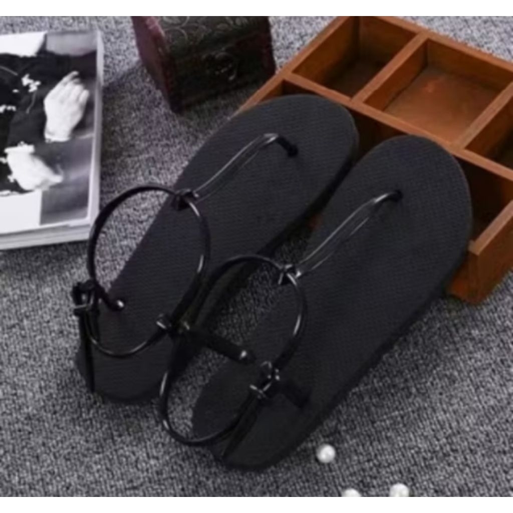 Sandal Wanita Jepit Tali belakang