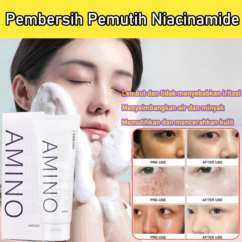 Milk cleanser/double cleansing/Susu Pembersih Wajah/Pembersih Susu Asam Amino 100ml