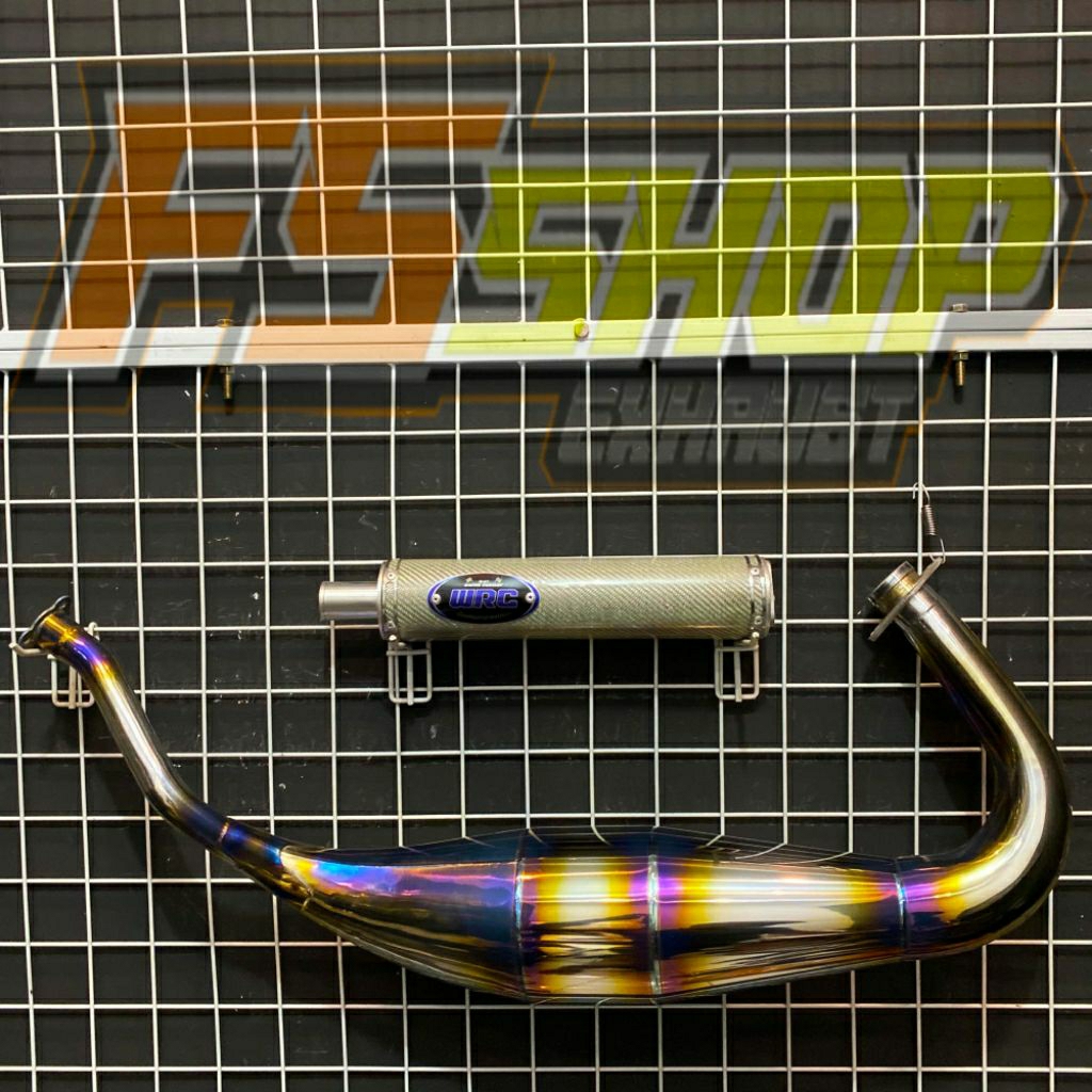 KNALPOT NINJA R RR SS PRES STENLIS TITAN WRC THAILAND KARBON SERAT KEVLAR