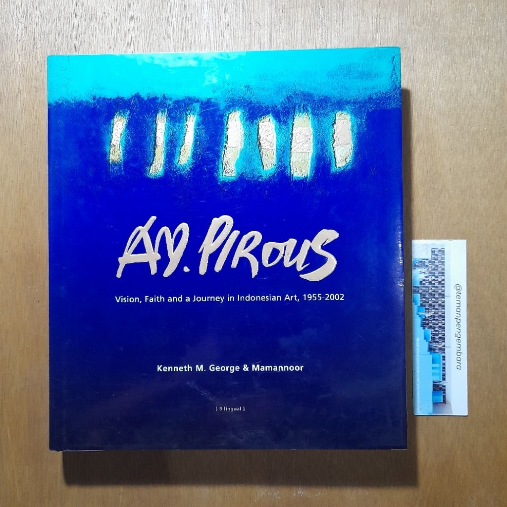 RARE Buku Seni AD. Pirous - Kenneth M. George & Mamannoor TTD A.D PIROUS