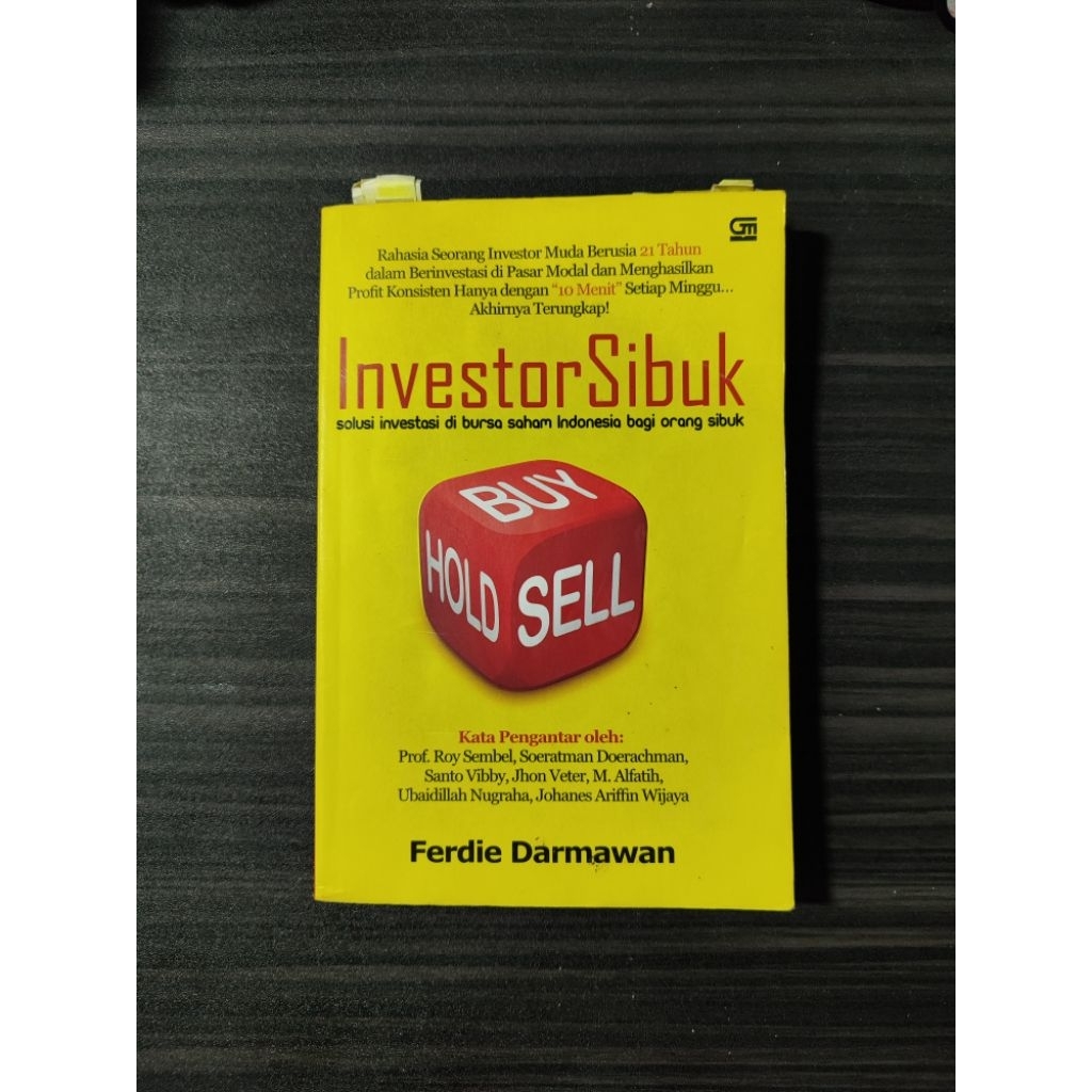 Buku Bekas Investor Sibuk