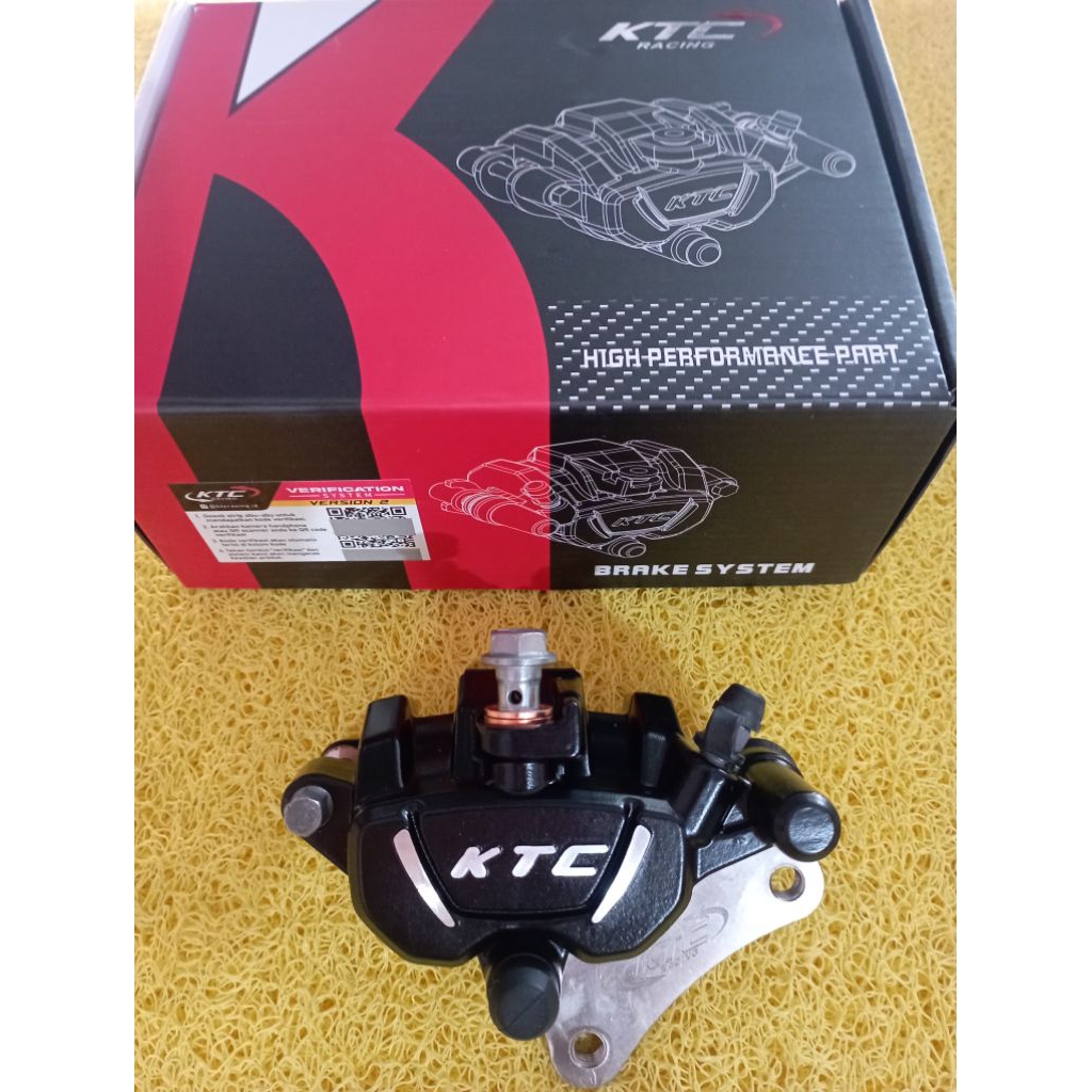 Kaliper KTC Satria Fu HYLOZ Black Caliper 2P Hitam Original