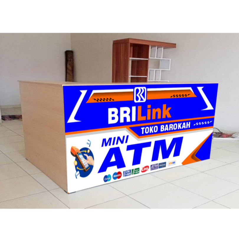 

STIKER VINYL BRILINK | STIKER BRILINK | STICKER MEJA KASIR BRILINK