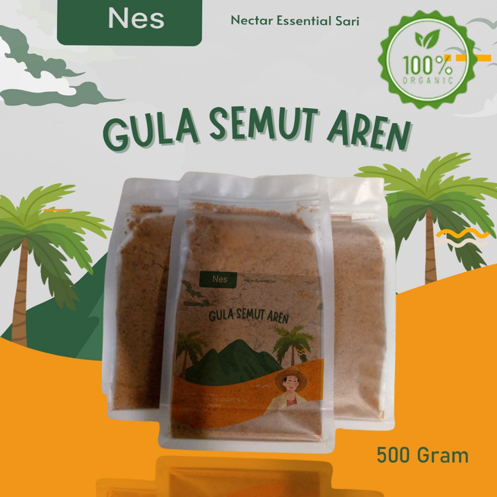 

GULA SEMUT AREN 500 gram & 1kg | PREMIUM | ORGANIC | NES GULA SEMUT |