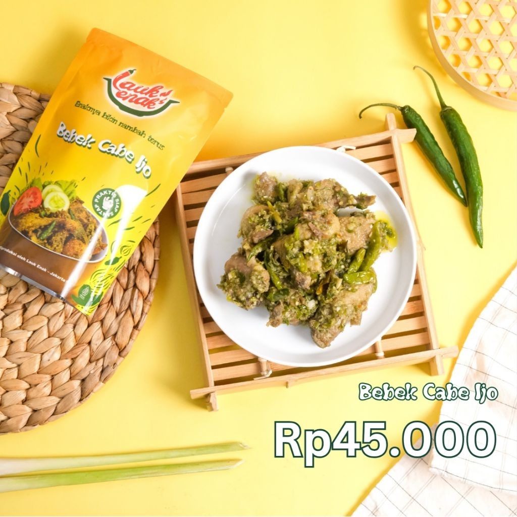 

[Lauk Enak] Bebek Cabe Ijo || 250gr