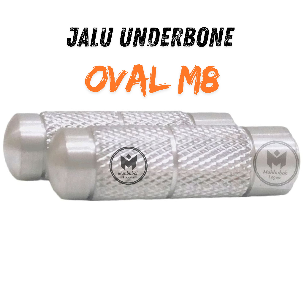 Jalu Step Underbone Footstep Bahan Duralium Padat Berisi Ukuran Drat 12