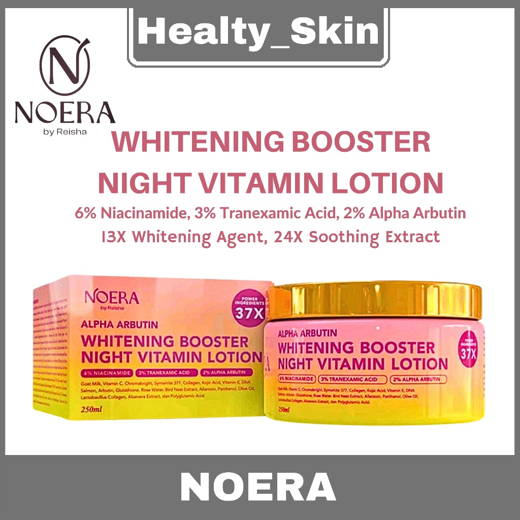 Noera HB Whitening Booster Night Lotion / WHITENING BOOSTER NIGHT VITAMIN LOTION NOERA 250 ML