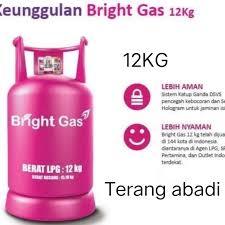 Tabung Gas Kosong Bright Gas 5.5kg & 12kg Aslii Pertamina Langsung Kirim Murah