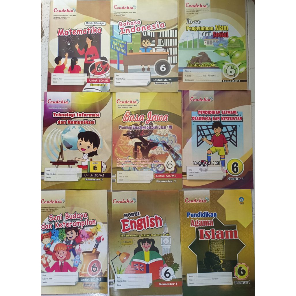 LKS CENDEKIA Kelas 6 SD semester 1 tahun 2025