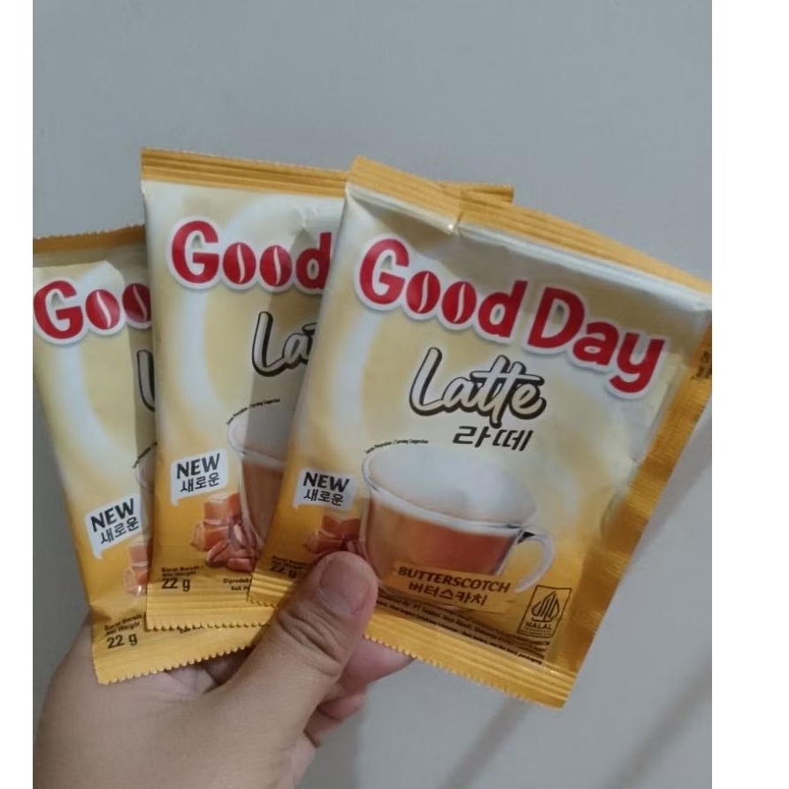 

Good Day Latte Butterscotch isi 3 Sachet.