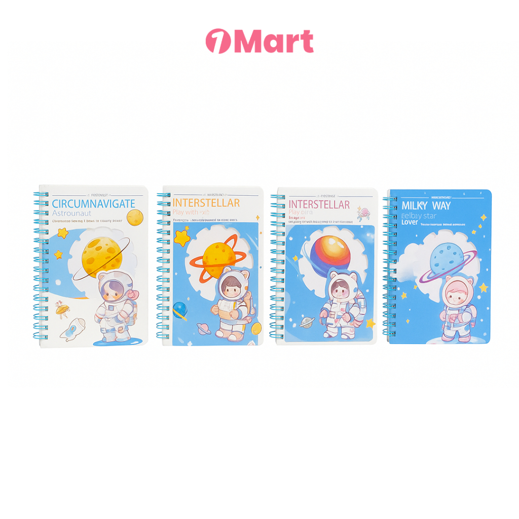 

1MART Buku Catatan Spiral Star Travel – Tema Luar Angkasa