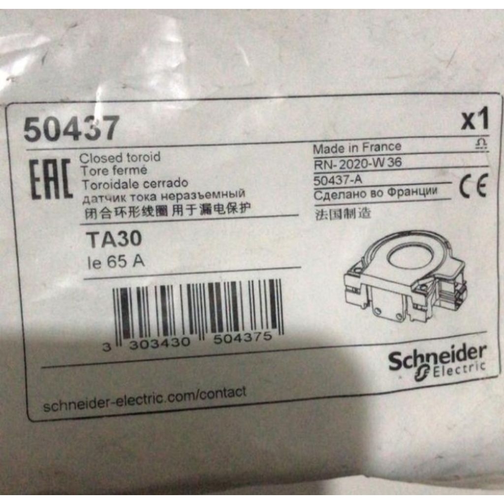 TOROID TIPE A TA30 50437 Schneider