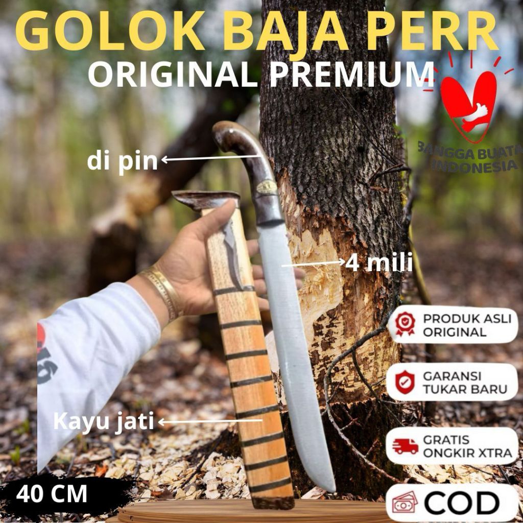 Golok Bajja |||Golok Jepit Fulthank<<Golok Kebun Ekonomis Perkakas Kebun