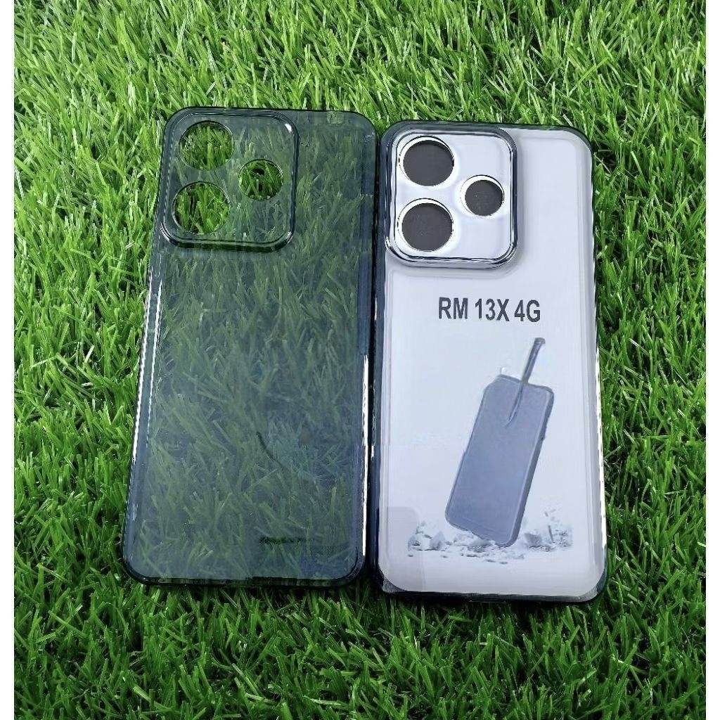 softcase casing XIOMI REDMI 13X bening transparan pelindung belakang hp+camera