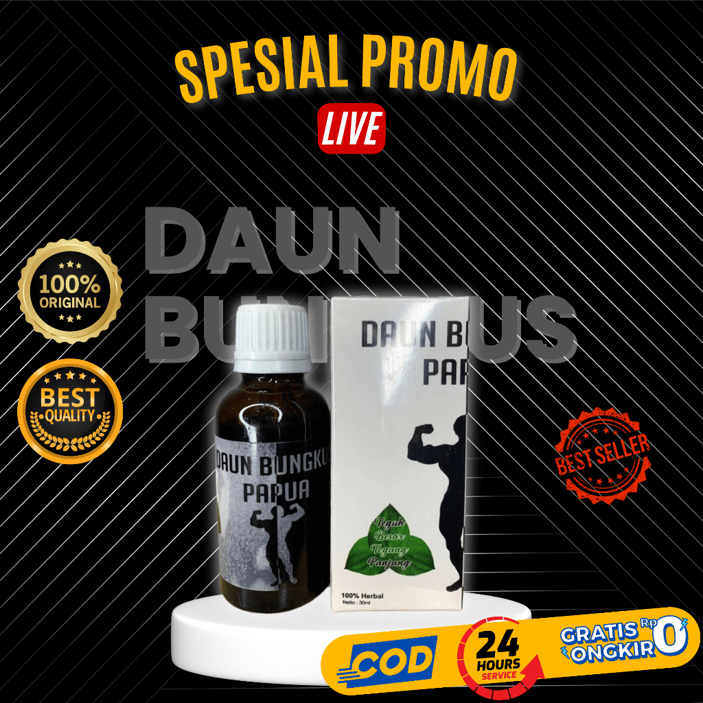 Minyak Daun Bungkus Papua Original