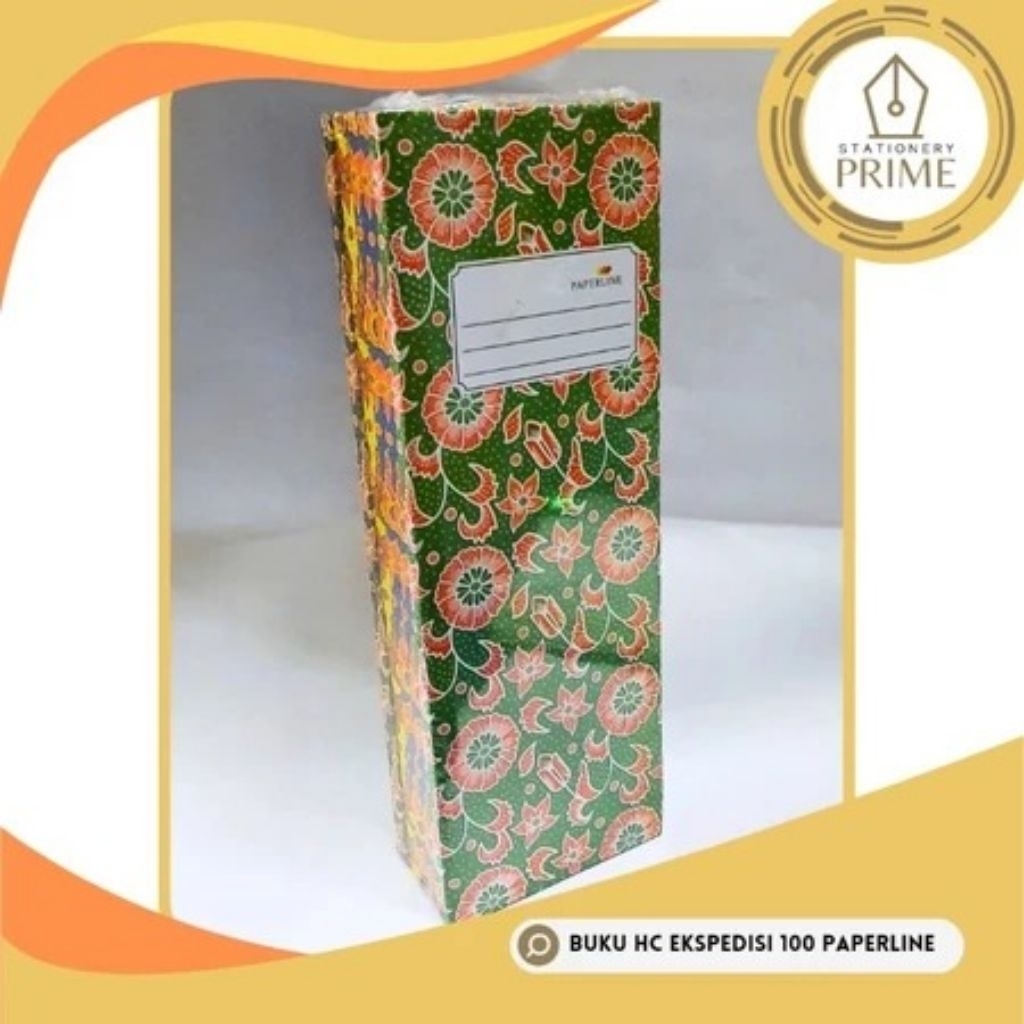 

Buku Hard Cover Ekspedisi 1/2 Folio 100 Lembar Paperline (Isi 5 Buku)