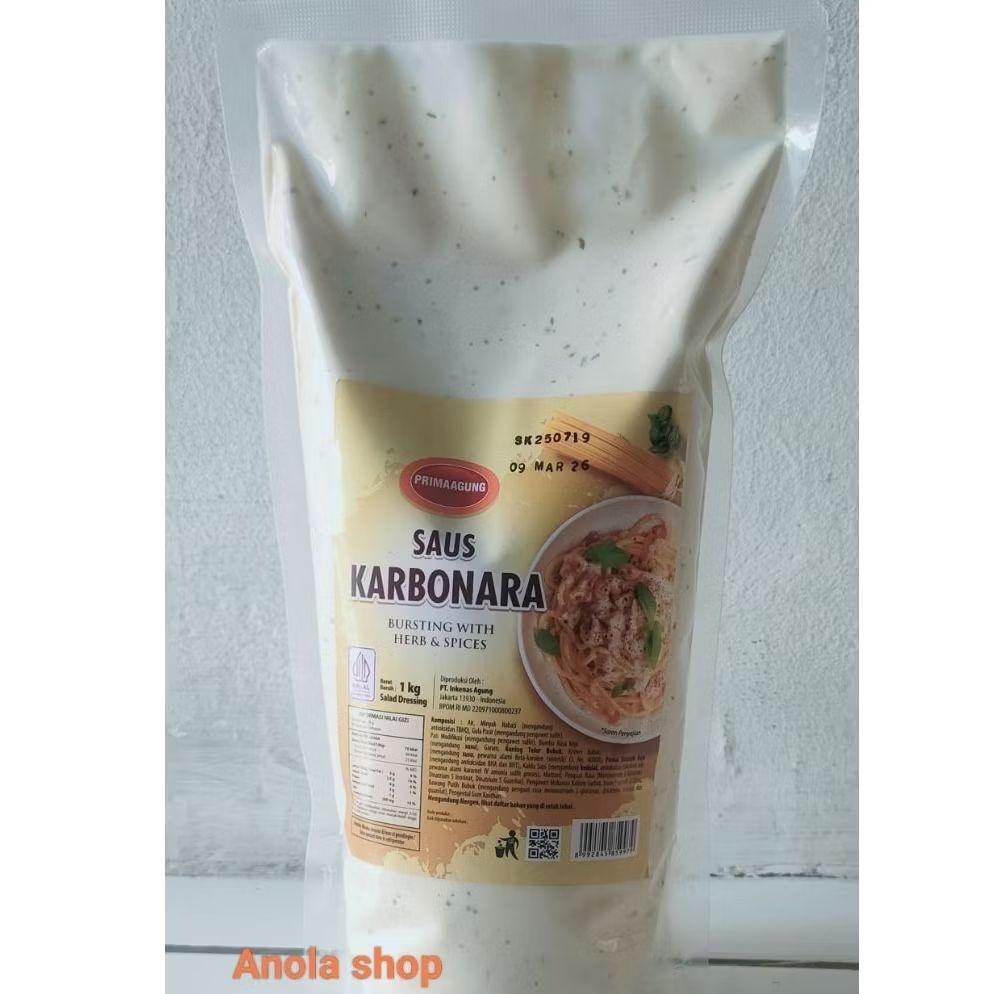 

Saus Carbonara 1kg | Prima Agung