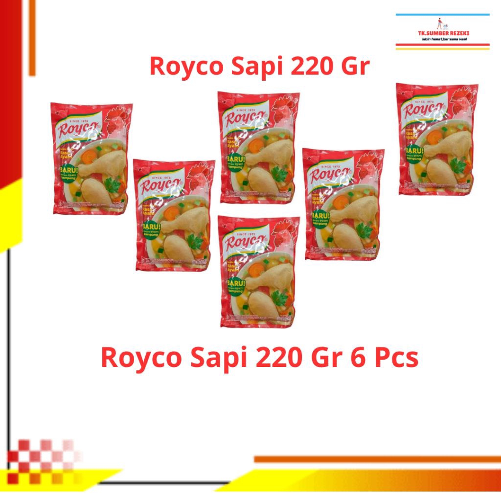 

[PAKET HEMAT ISI 6] Royco Bumbu Kaldu Penyedap rasa Ayam 220 Gr PROMO MURAH