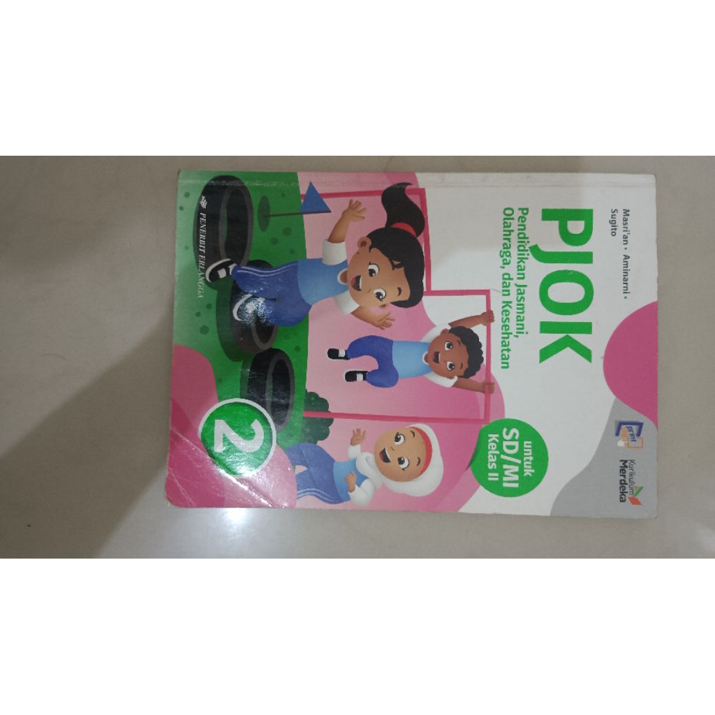 Buku PJOK Erlangga revisi KELAS 2 SD/MI