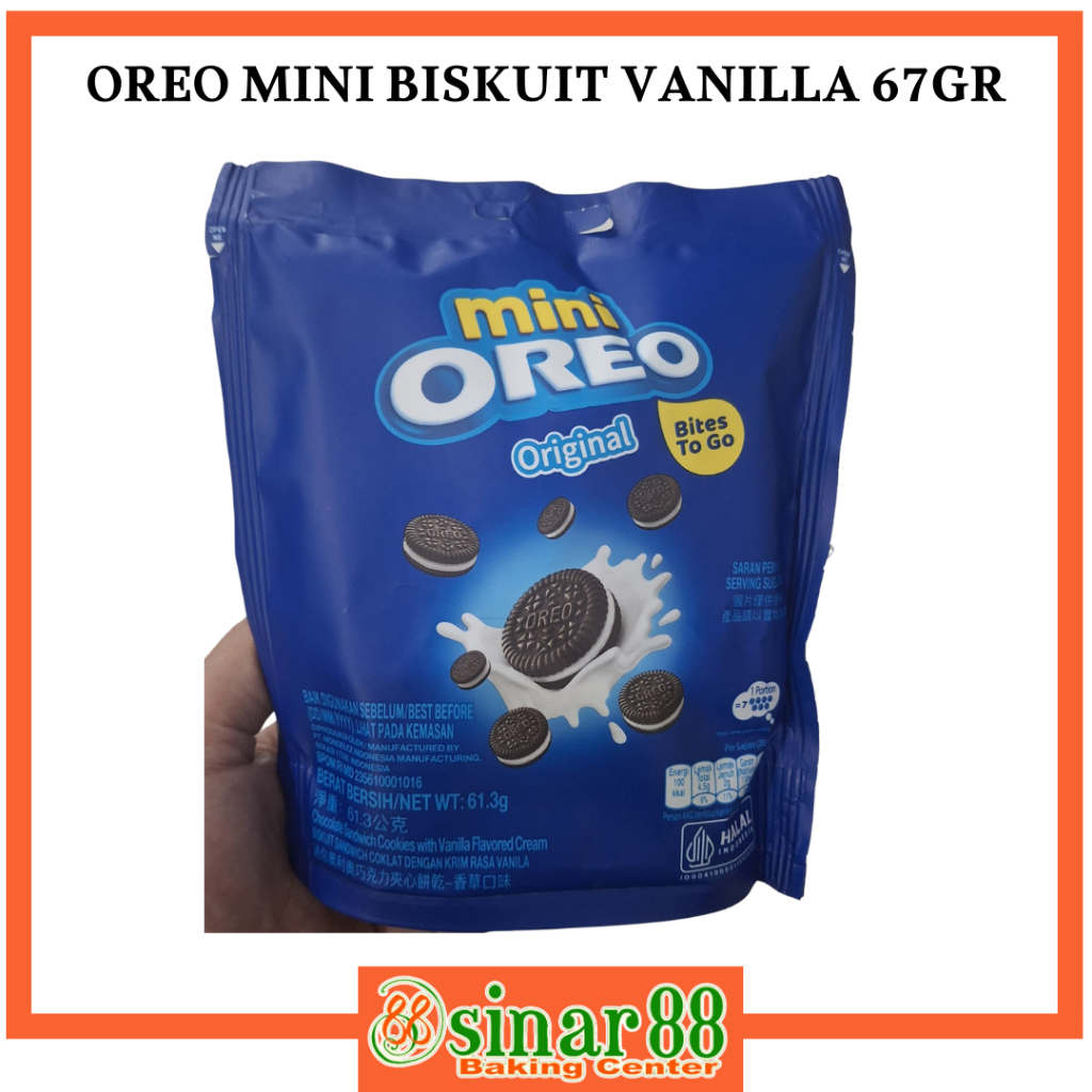 

OREO MINI BISKUIT VANILLA 67GR