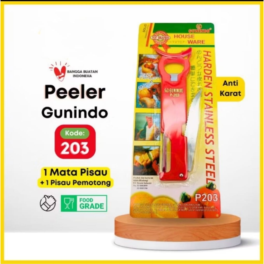 

Kupasan kulit Kentang/Wortel dari brand GINSO/GUNINDO (ORIGINAL)