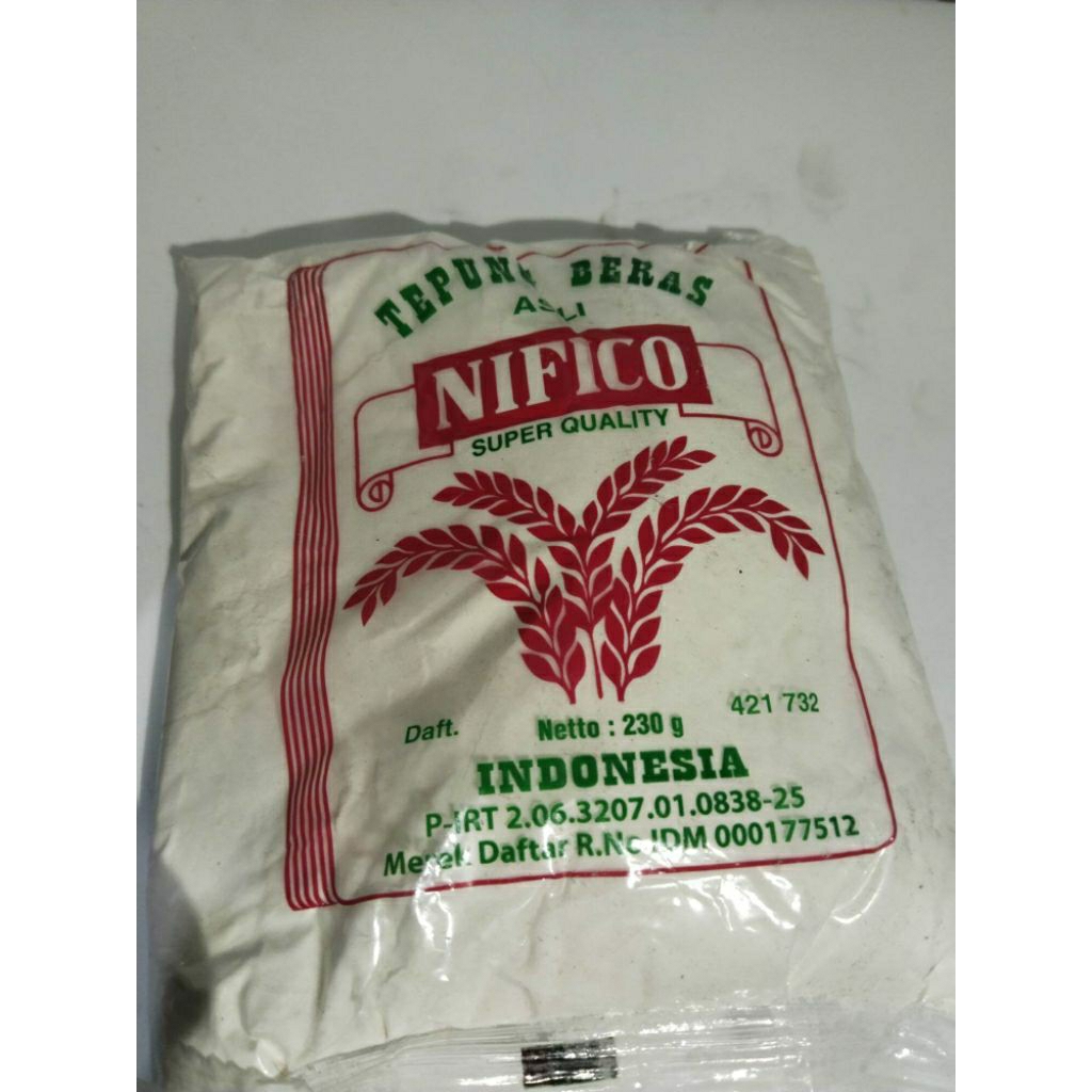 

tepung beras cap Nifico 230g by pasar Tasik online