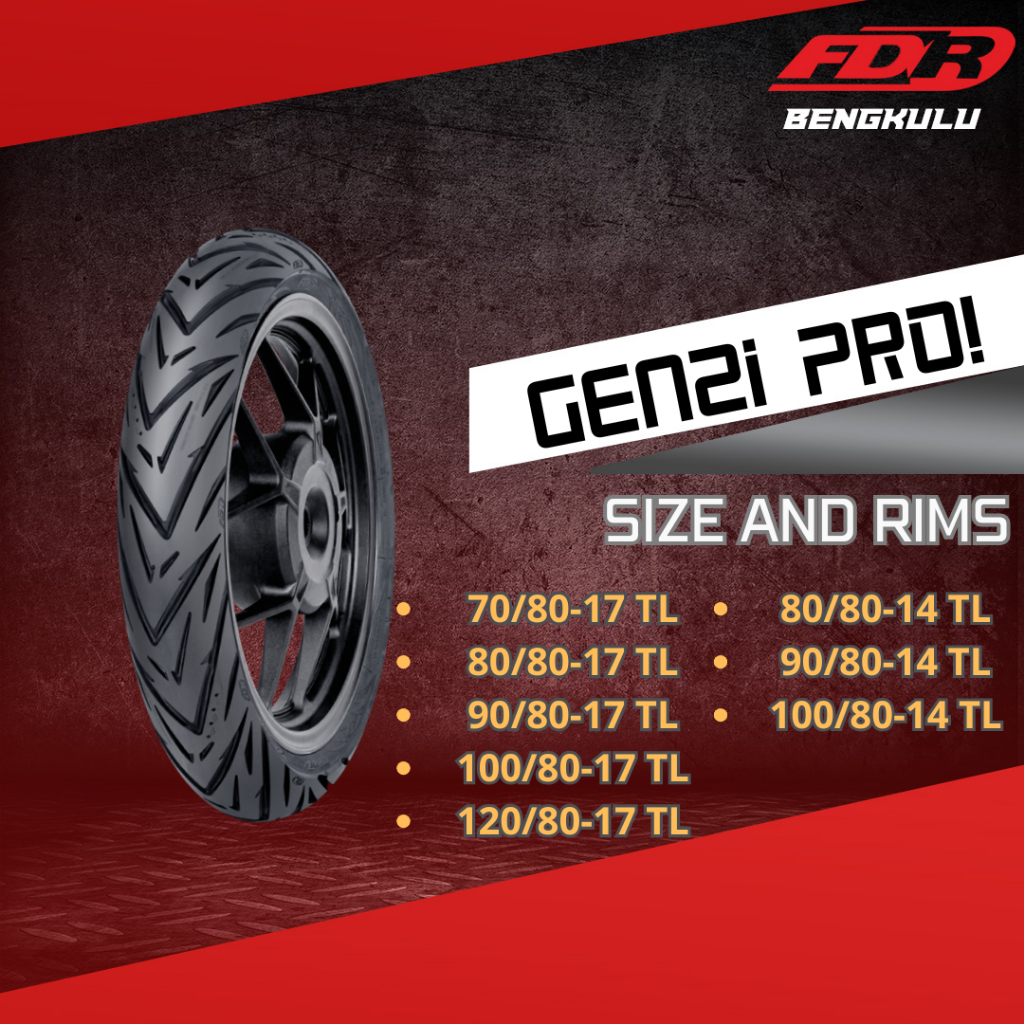 Ban FDR GENZI PRO Tubeless