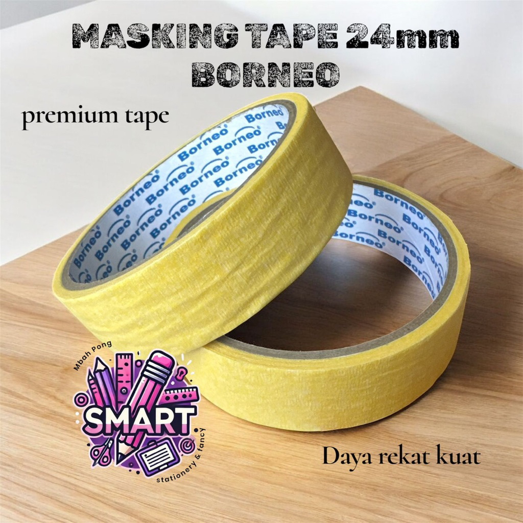 

MASKING TAPE BORNEO 24mm