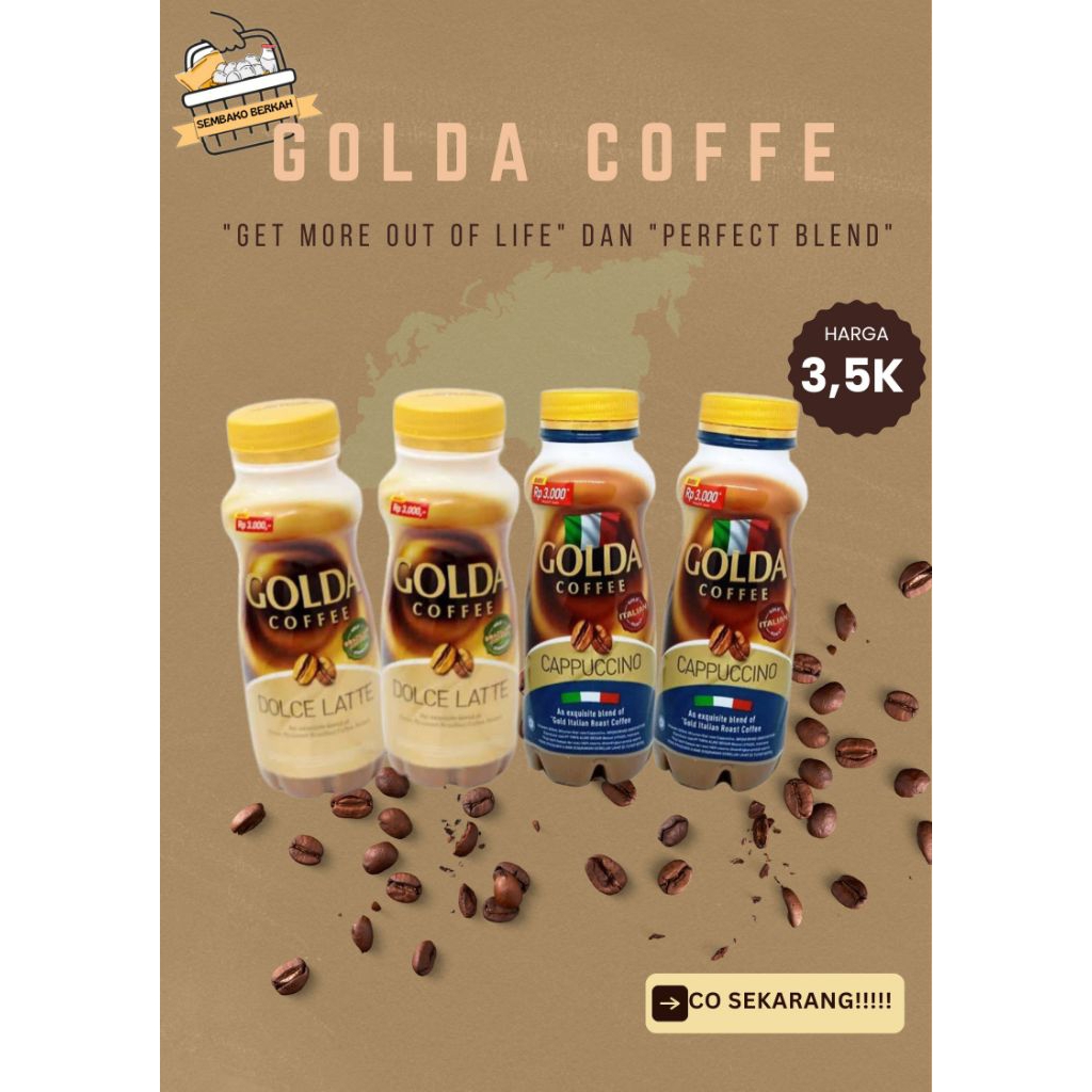 

golda coffee 200 ml all varian 1 botol