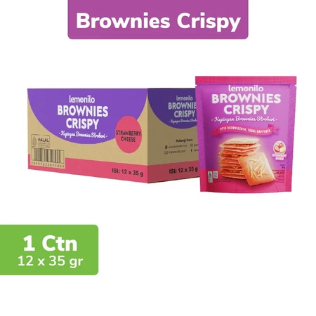

-MTZ-SNACK Lemonilo Brownies Crispy 1Dus