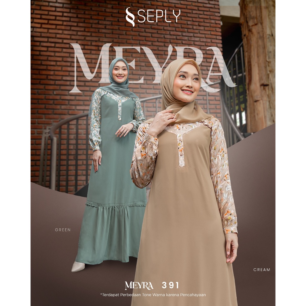 GAMIS DEWASA // GAMIS DAILY BY SEPLY // SEPLY MEYRA 391