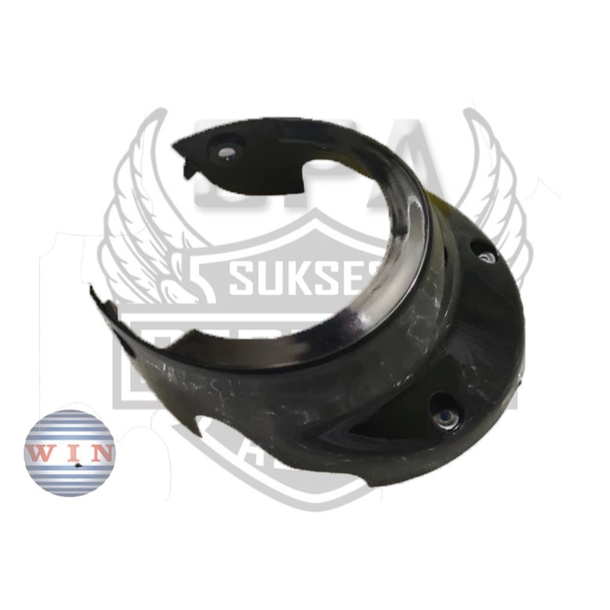 WIN BATOK DEPAN TOTOK DEPAN KAP LAMPU DEPAN BAWAH SCOOPY FI 2014 2015 2016 (HITAM)