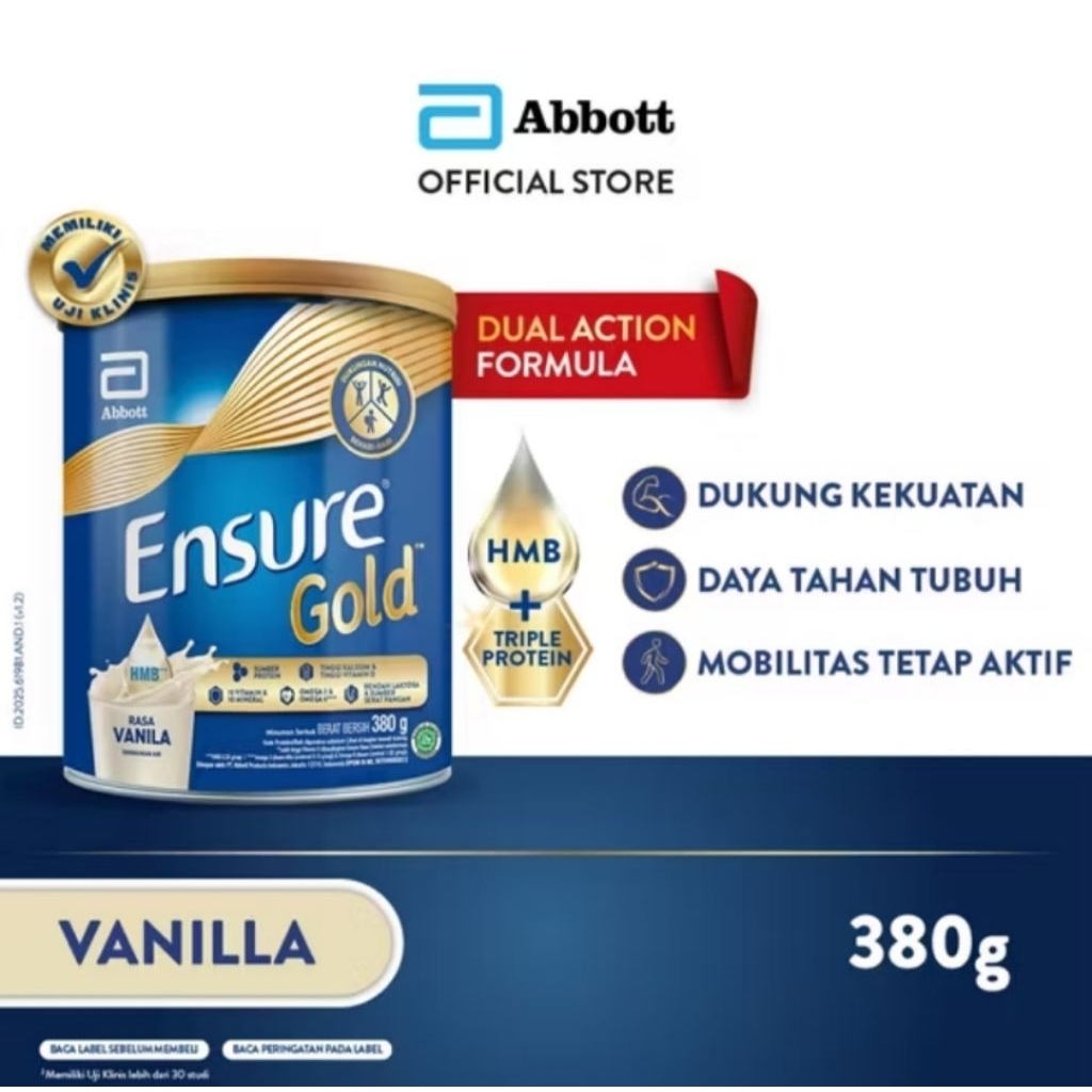 

ensure gold vanila 380gr