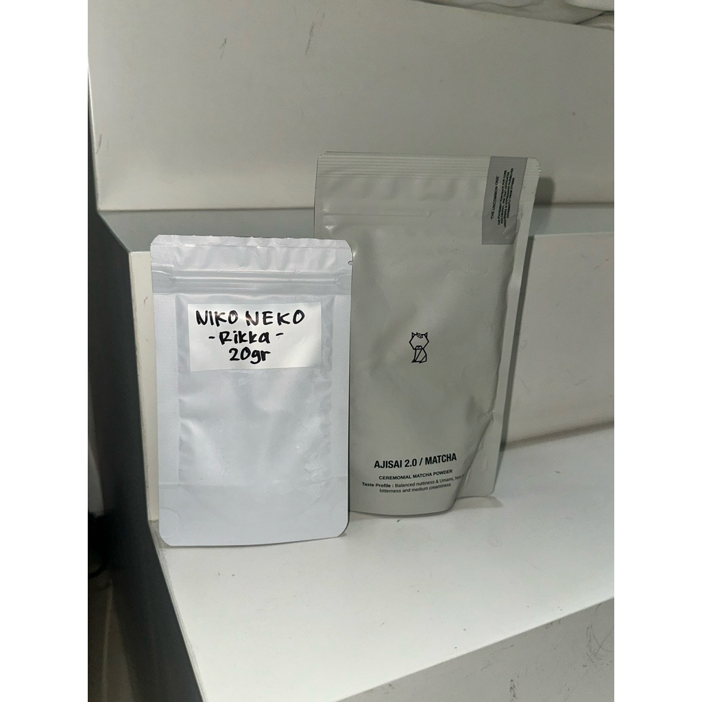 

NIKO NEKO MATCHA - AJISAI 10 gr & RIKKA 20gr